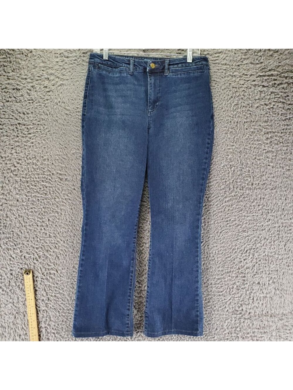 Draper James Jeans Womens Size 12 Blue Bootcut Stretch Denim Classic *Read*